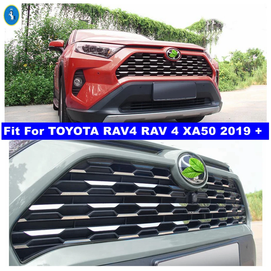 Передняя решетка для автомобиля бампер декоративная панель крышка TOYOTA RAV4 RAV 4 XA50
