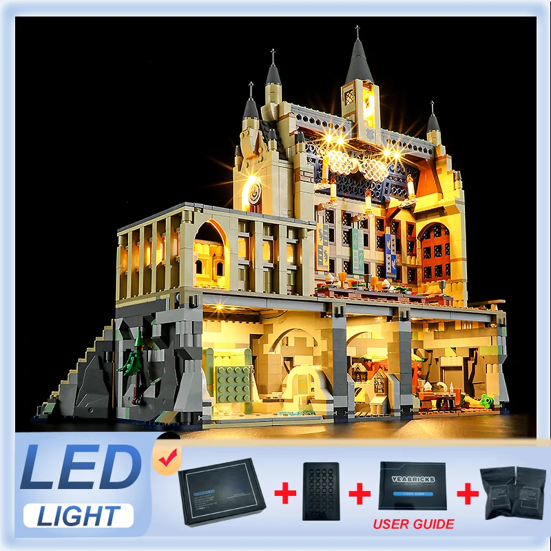 LED свет для LEGO 76435 The Great Hall