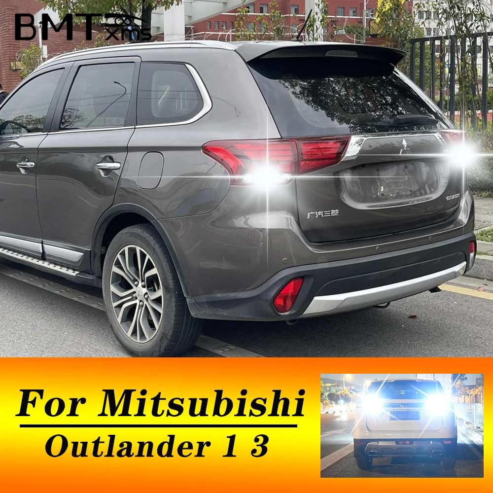 

BMTxms 2 Шт. 921 W16W T15 Canbus Белые Светодиодные Задние Фонари Для Mitsubishi Outlander 1 2004-2006 Outlander 3 2017-2018 ...