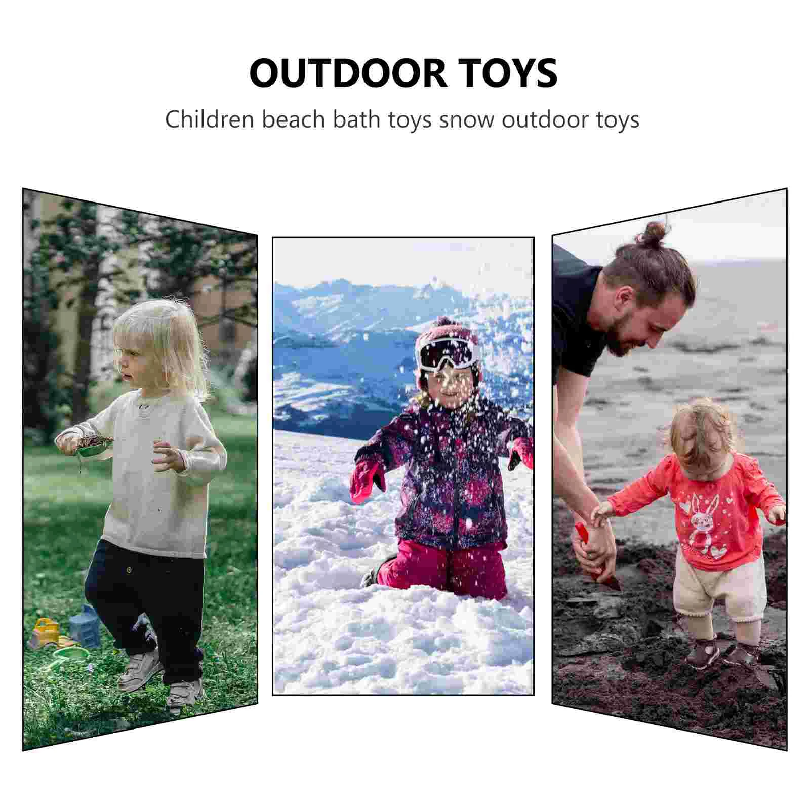 8 шт. пляжная игрушка игрушки для песка уличная детская игрушка-сито