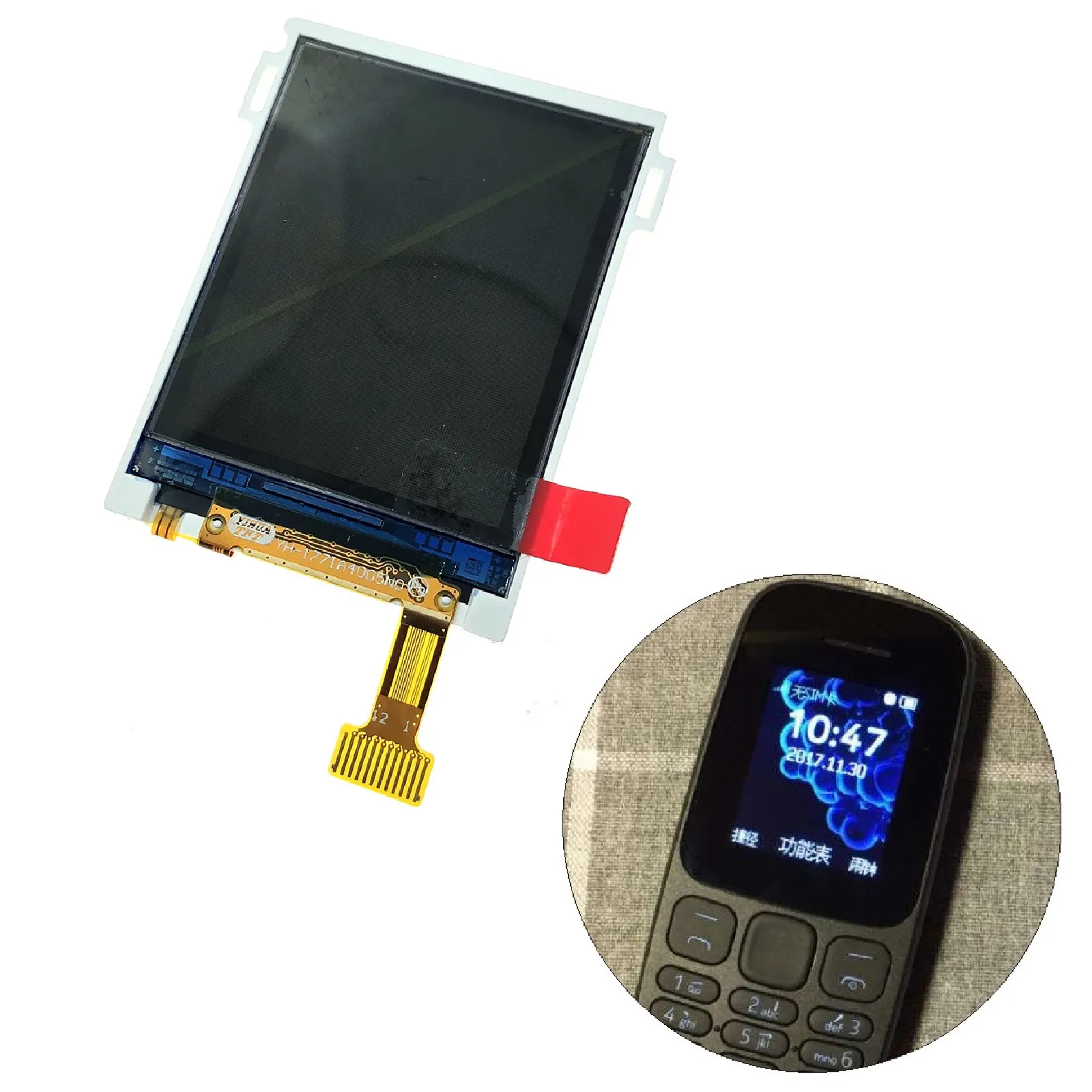 Фото Дисплей LCD для Nokia C1 1000 105 1133 106 107 108 6310 5710 TA1553 TA1557 TA1389 TA1010 TA1557 TA1683 №2