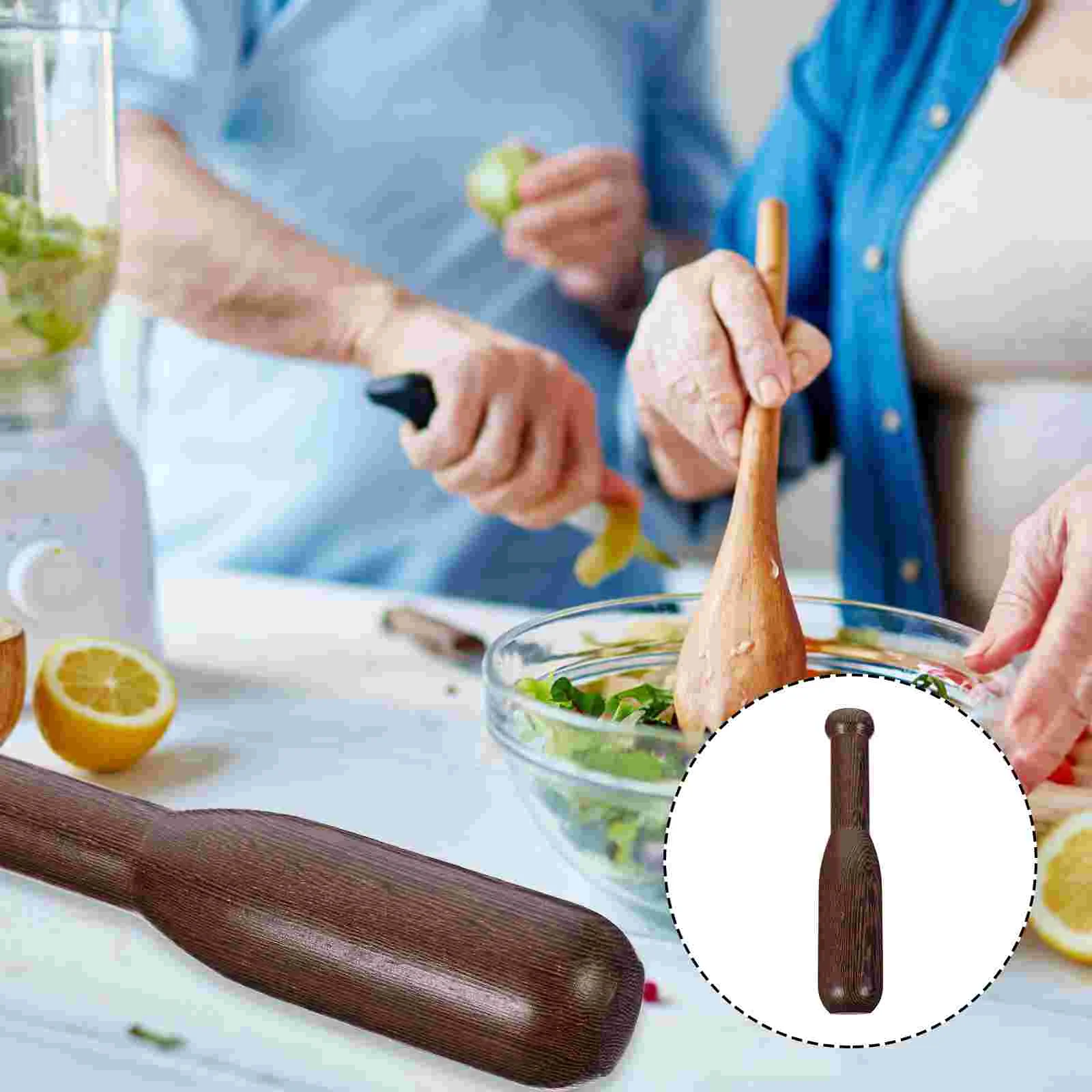 Пьедестал-палочка деревянная шлифовальная машина чеснок пестик перец специй бар