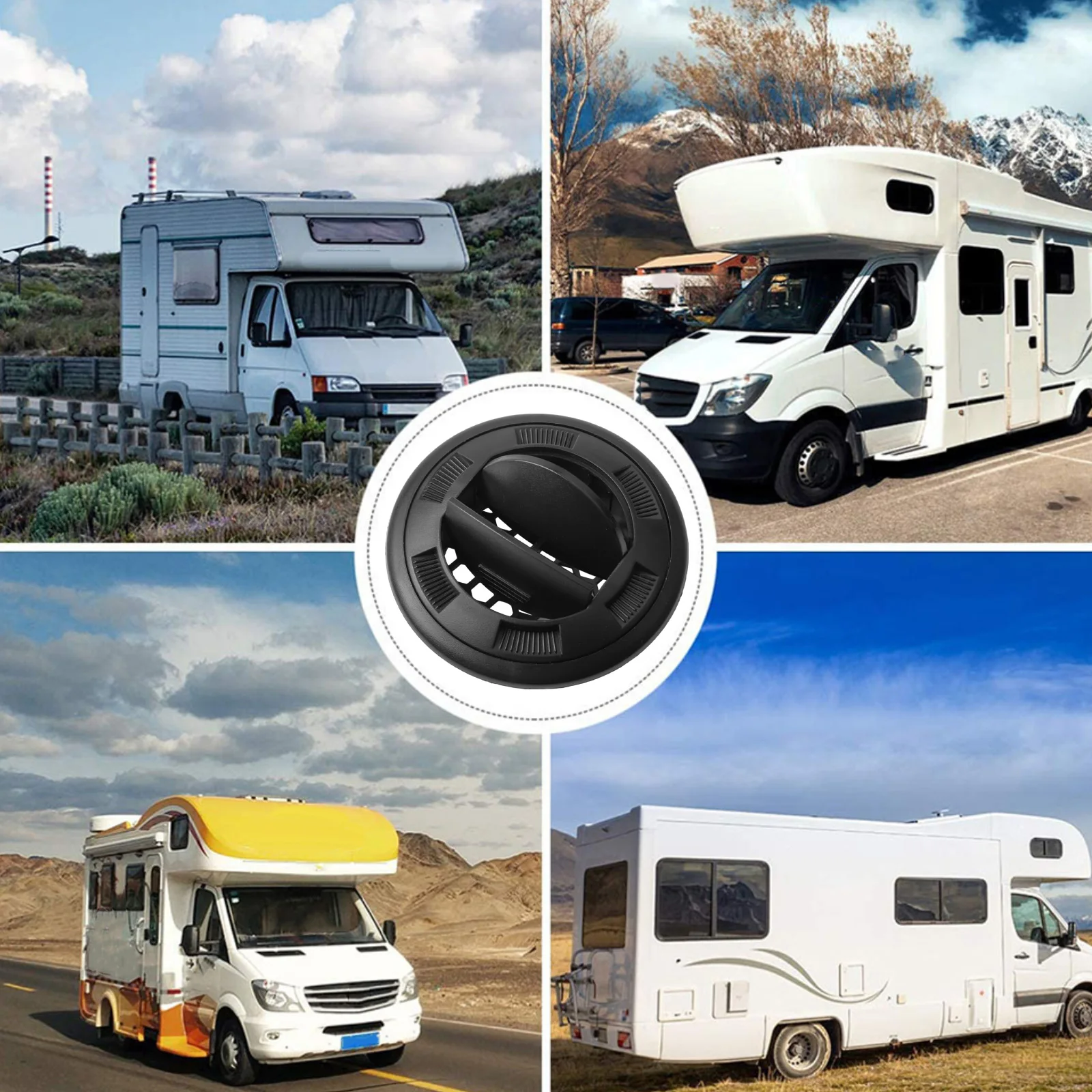 Практичный новый вентиляционный отверстие 3 винта 75 мм вентиляционное для выхода