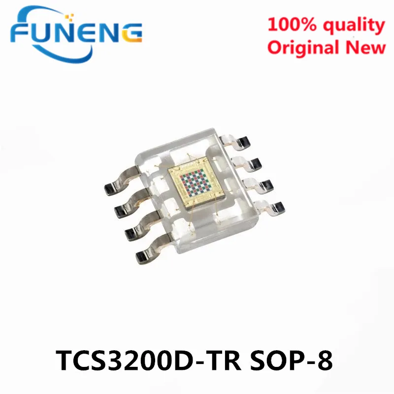 

1PCS New and original TCS3200D-TR TCS3200 Color sensor SOP8 Substitutions TCS230D