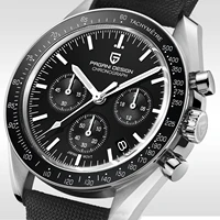 pagani design 2022 moon watch for men top brand luxury quartz mens watches chronograph luminous sapphire mirror waterproof clock