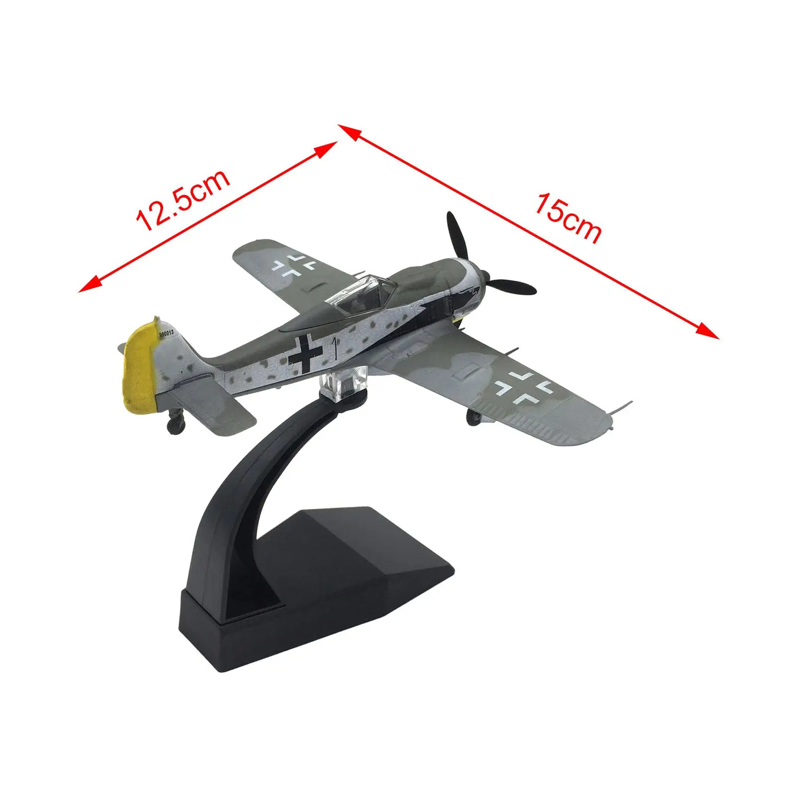 1:72 fw190 с демонстрационной подставкой авиационная памятная настольная