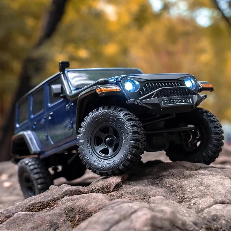 Фото EAZYRC Thunder Storm 1:18 4WD Симуляционный радиоуправляемый краулер, электрический внедорожник, радиоуправляемая модель для хобби, внедорожный автомобиль для скалолазания. №3