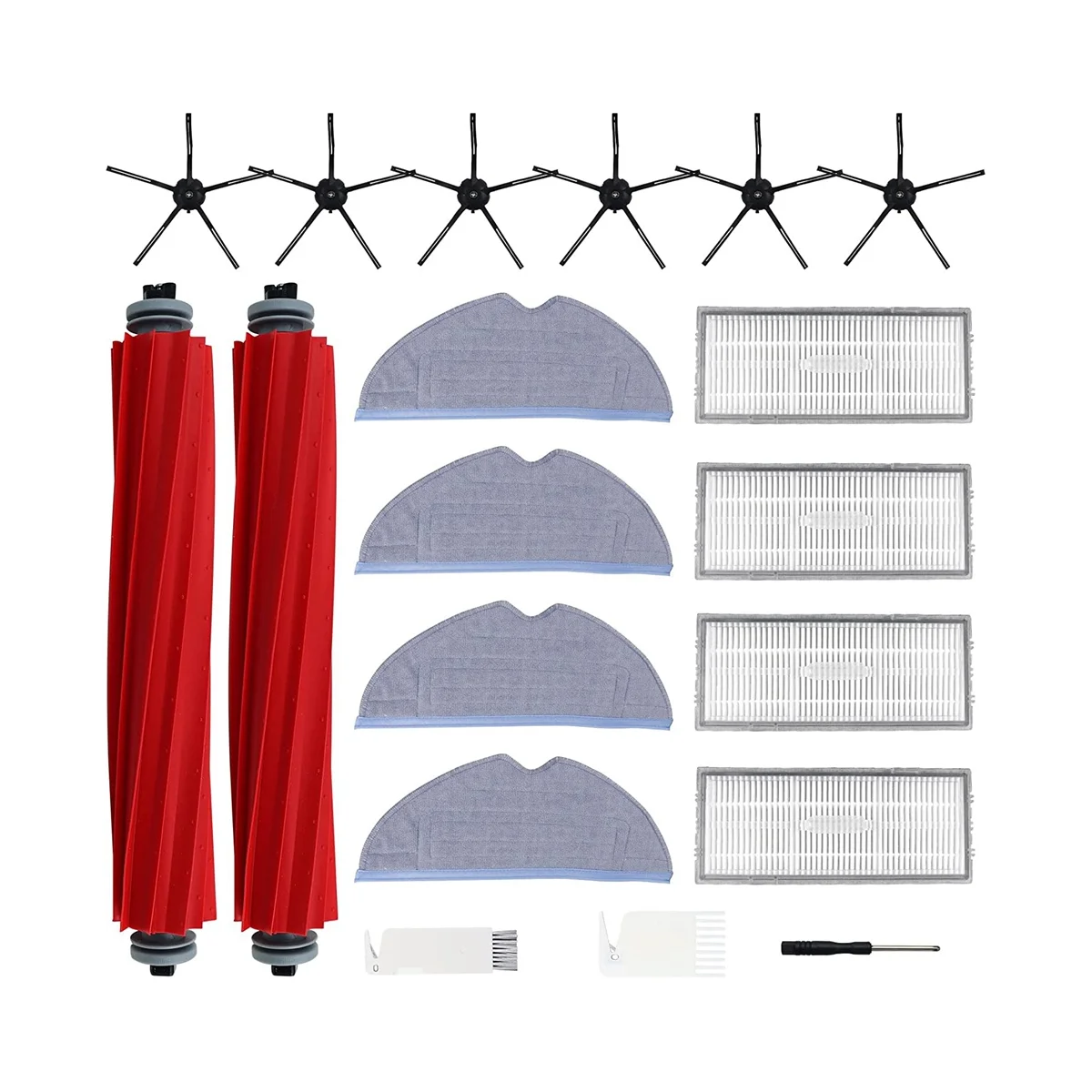 

Replacement Parts Accessories for Roborock S7,S7 Plus,S7+,S7 MaxV,S7 Maxv Ultra,T7S,T7S Plus,Main Brushes Filters