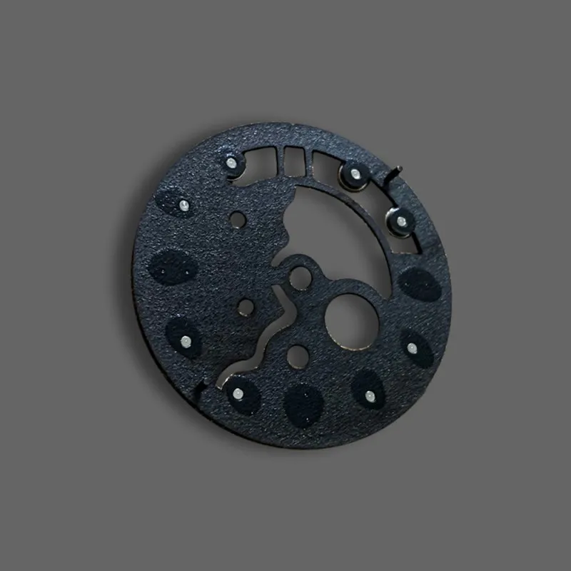 Mod Watch Accessories Grey Black Blue 28.5mm Green Luminous Hollow Watch Dial Fits for NH35 NH36 Movement Watch