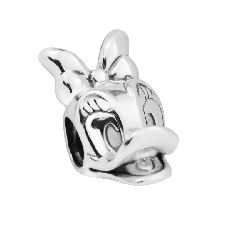 

Бусины с изображением девушки утки, серебряные ювелирные изделия для женщин, украшения из серебра 925 пробы, браслеты, кристаллы для рукоделия