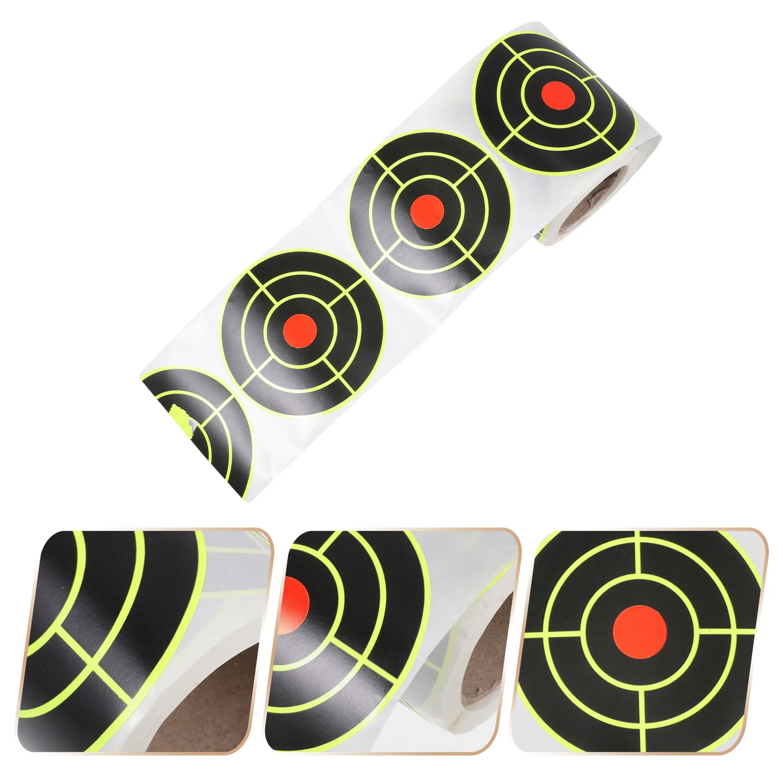 

Target Aim Shooting Papers Paperfluorescent Air Training Bow Targets Archery Stickers Resettingoutdoor Game Simple Tree Mounted