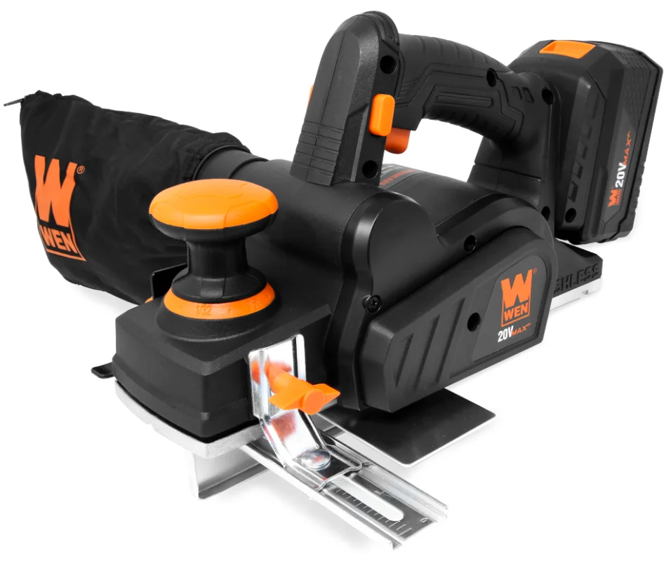 20V Max Brushless Cordless 3-1/4-Inch Hand Planer with 4.0 Ah Lithium-Ion Battery and Charger enlarge