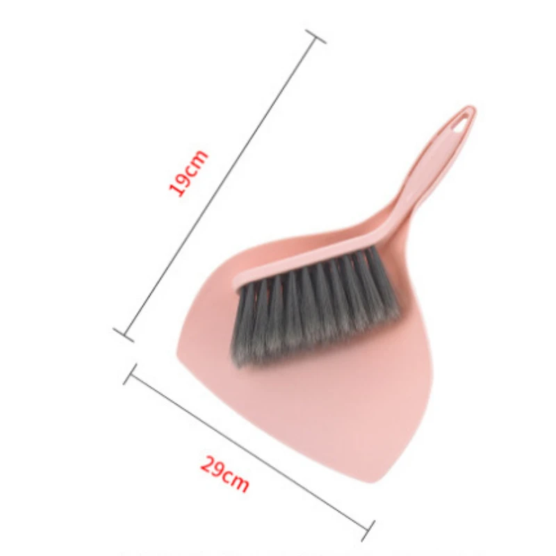 

Mini Pet Cage Cleaning Brush Hamster Garbage Cleaning Shovel Plastic Small Broom Dustpan Set for Rodent Guinea Pig Gerbils Rats
