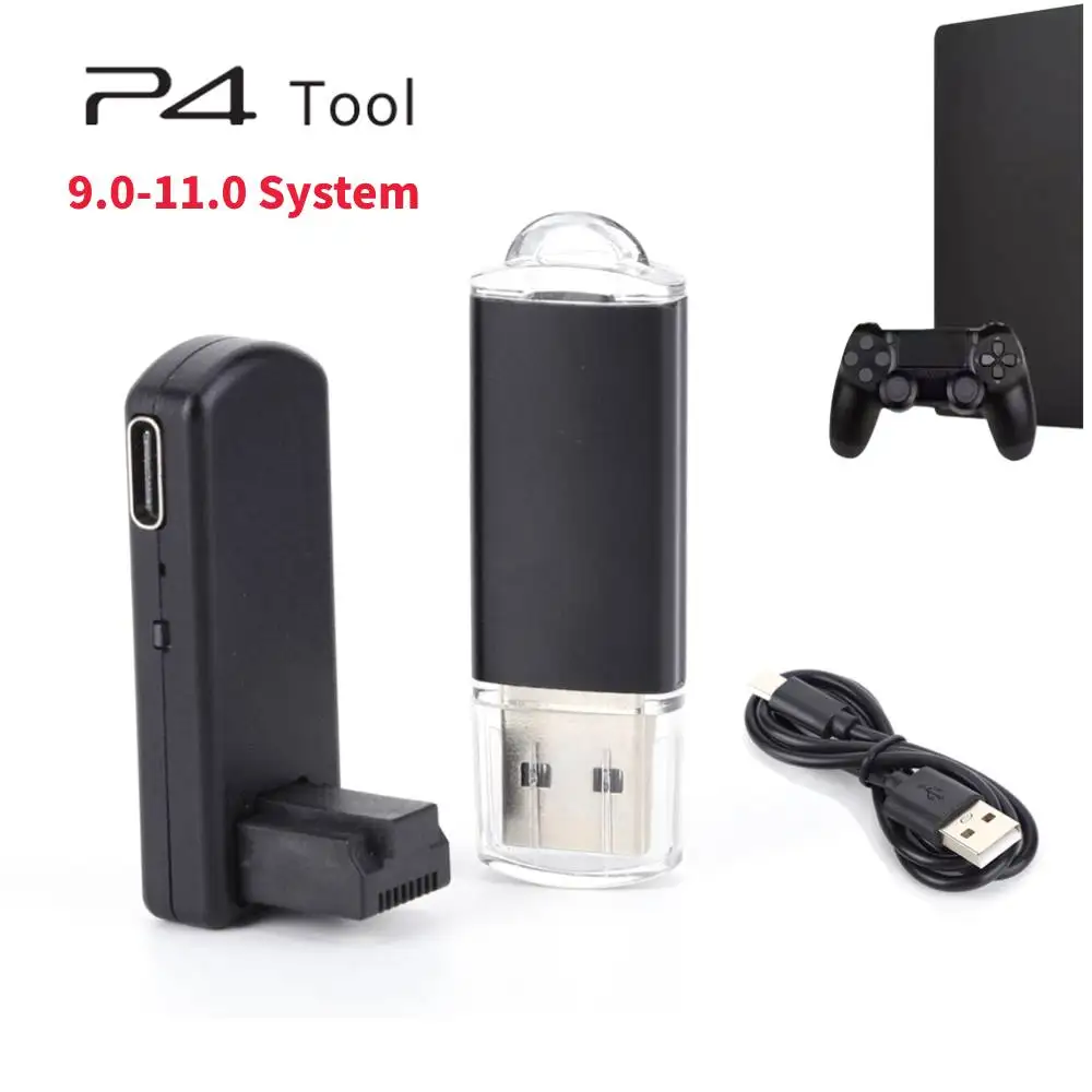 Набор инструментов JB один ключ USB-ключ с кабелем Ethernet Type-C USB-адаптер для PS4/PS4 Pro/PS4