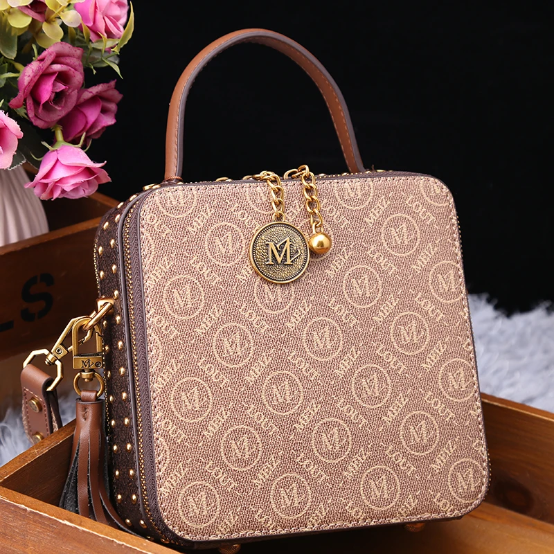 

2023 новый знаменитый дизайнерский высококачественный Женский кошелек и Сумочки Модные металлические сумки через плечо из натуральной кожи Sac A Main