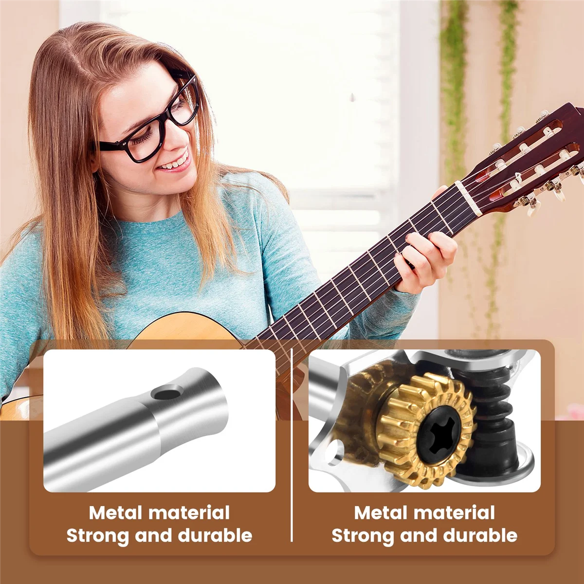 3L3R 6 шт. 1:18 колки для настройки гитарных струн тюнер ручки ключи акустической или