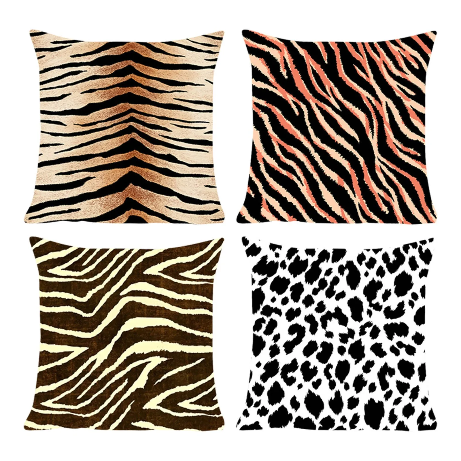 

Animal Pattern Pillowcases Living Room Sofa Bedroom Decorative Pillowcases