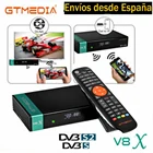 Приемник GTMedia V8X Full HD 1080P DVB-SS2S2X с поддержкой PowerVu,Bisskey H.265 Встроенный Wi-Fi, gtmedia V8 Nova Upgrade VS V8 UHD