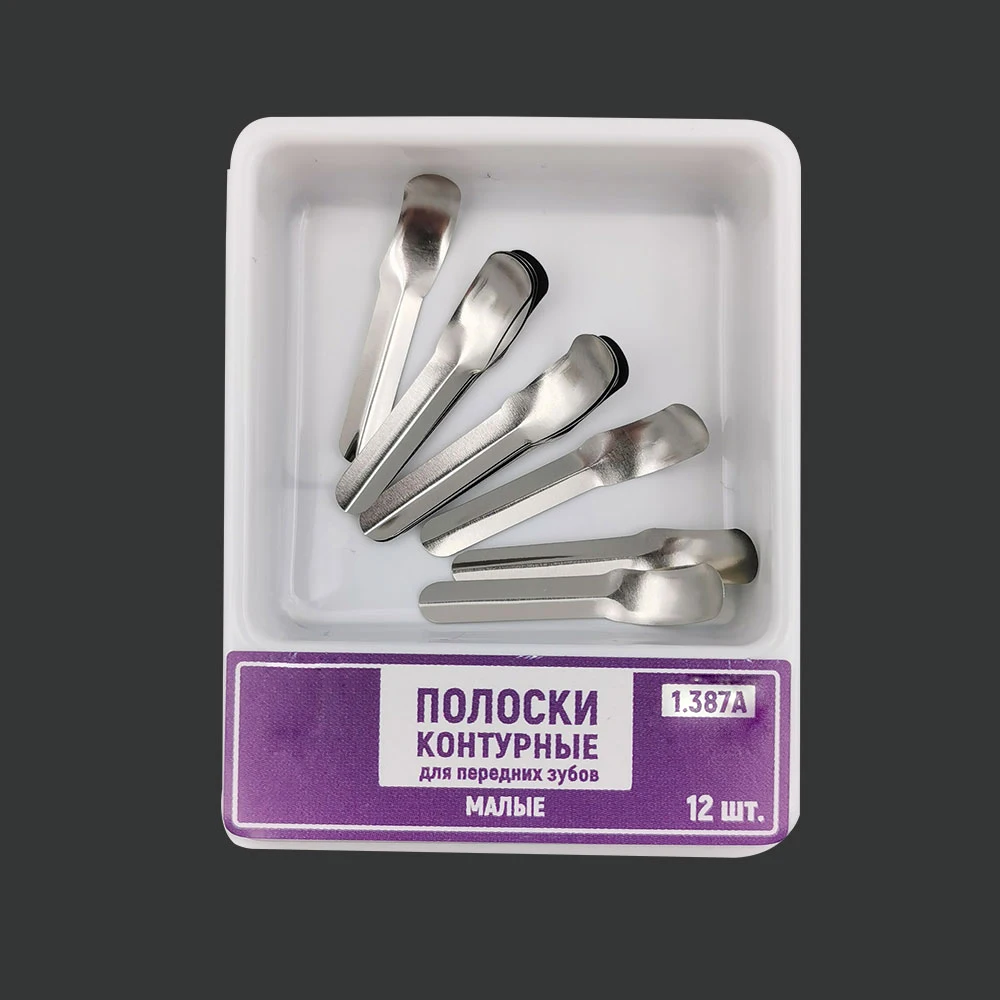 12pcs/box Dental Proximal Anterior Strips Large Small Twin Anterior Matrices Matrix Systems TOR Dental Restoration Materials