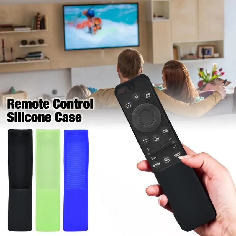 

Silicone Case for Samsung Smart TV Control BN59-01265A BN59-01357A Remote Fluorescent Cover Drop-resistant Skin Sleeve