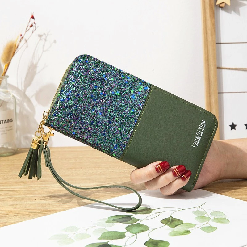 Wallets for Women Long Purse PU Leather Cellphone Bag Quality Card Holder Lady Wallet Coin Purses Money Bag Carteras Para Mujer