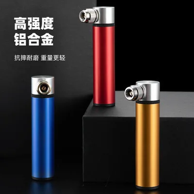 

Портативный велосипедный насос MachFish, маленький воздушный насос из алюминиевого сплава, для горных велосипедов, для Франции и США