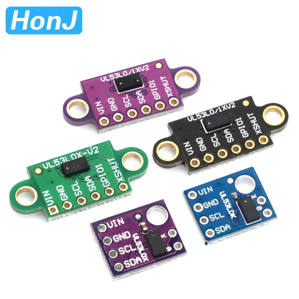 VL53L0X /VL53L1X время полета STM32 (ToF), лазерный датчик дальности, разрыв нм, фоторасстояние, модуль I2C IIC для Arduino