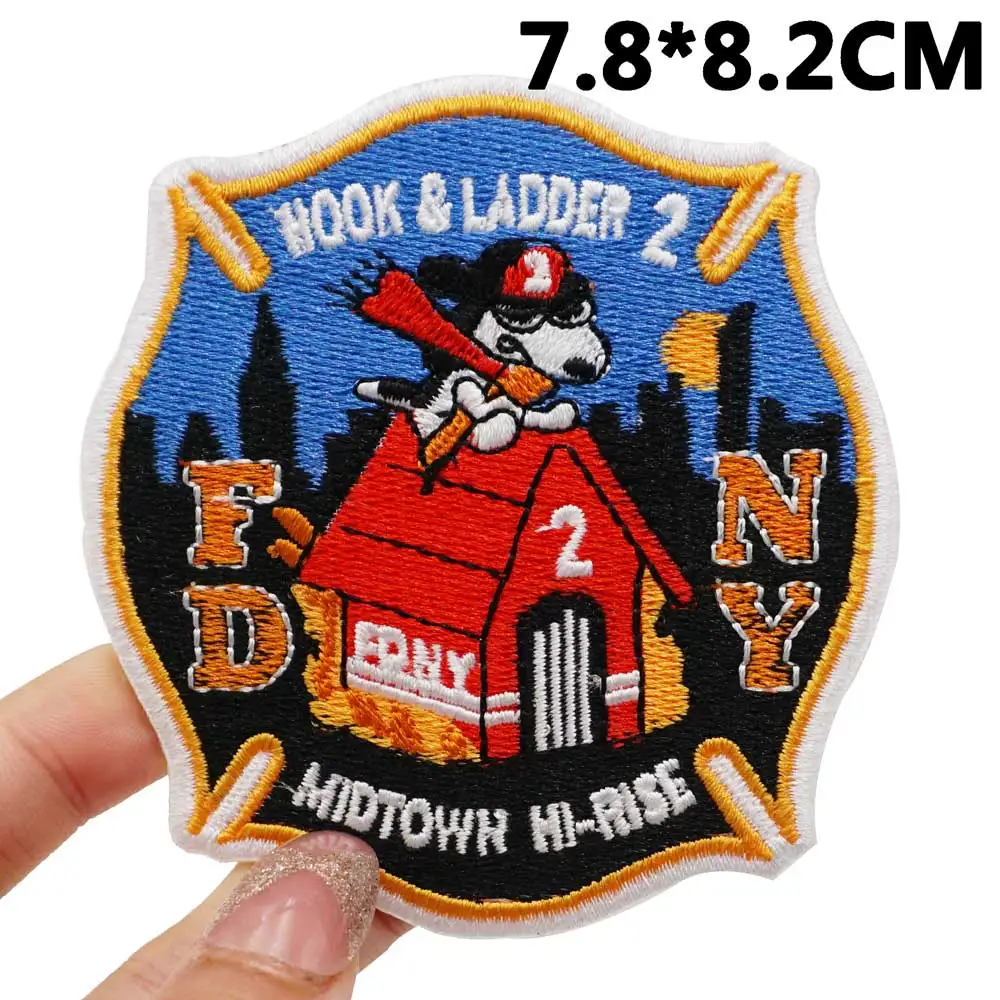 Пожарные борьбы пожарная служба тактические нашивки с вышивкой для рюкзаков и