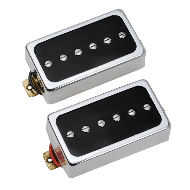

P90 Electric Guitar Pickup Humbucker Size Single Coil Pickup Neck And Bridge Guitar Parts And Accessories