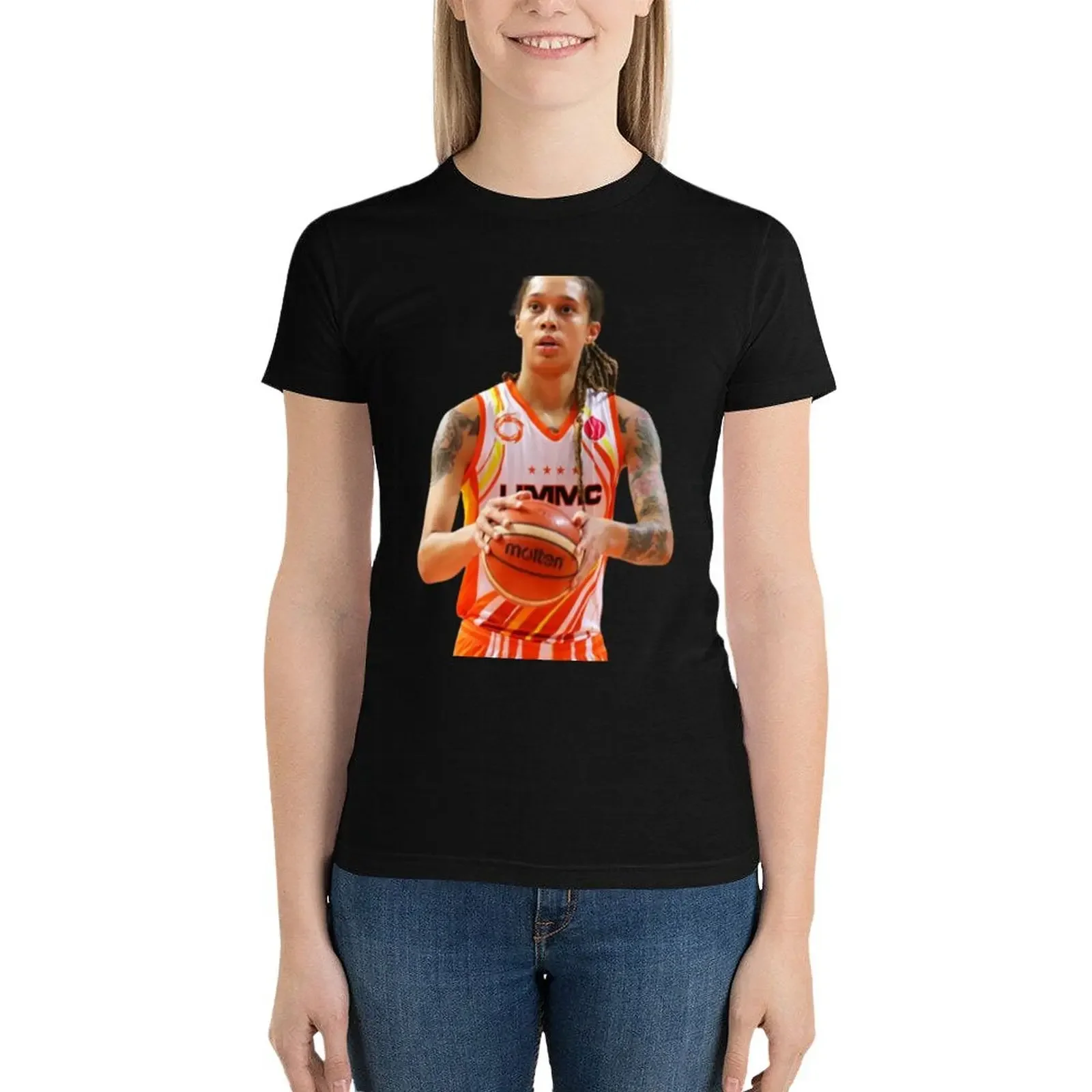 Футболка хрупney Griner игрок 2022 женская одежда эстетическая футболка