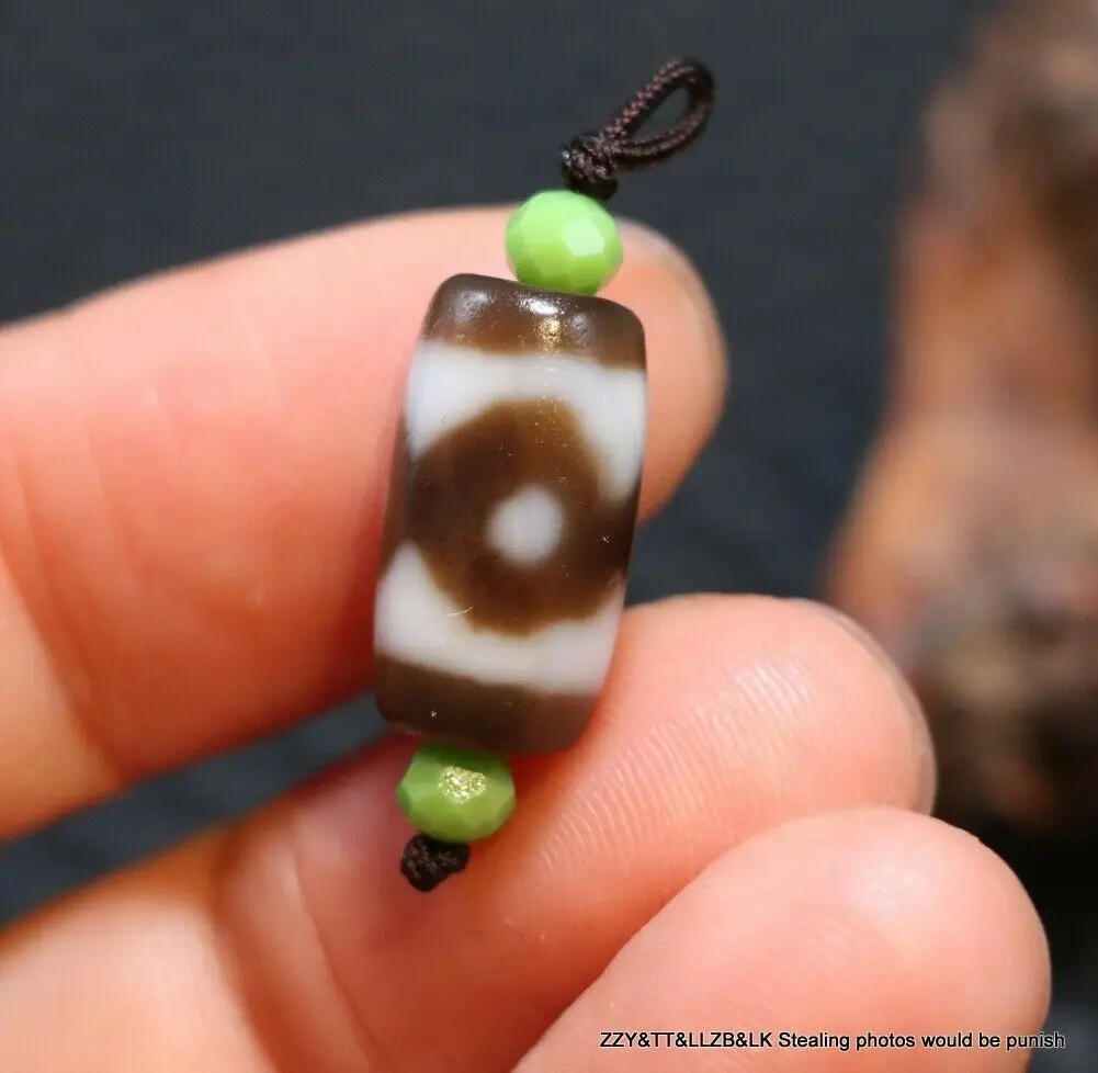 Уникальный коллекционные тибетские Старый Агат жирная патина оранжевый