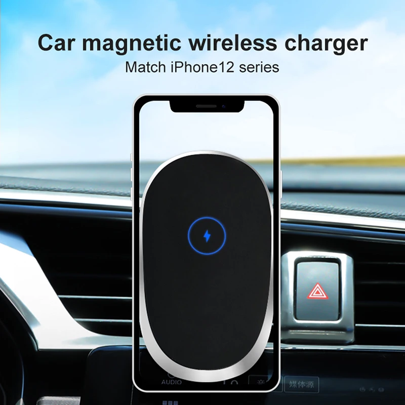 

Новинка, магнитное автомобильное зарядное устройство Magsafa, автомобильное зарядное устройство для iPhone 12 Pro Max, магнитное автомобильное беспр...