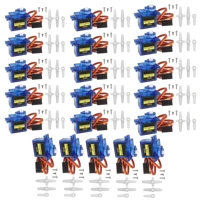 20 pcs micro servos 9g sg90 for rc cars planes fixed wing aircraft model telecontrol parts toy motor for rc robot arm helicoper