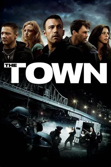 

The Town Movie Art Picture Print Silk Poster Home Wall Decor