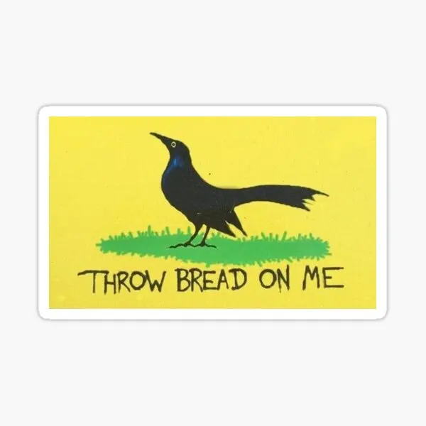 

5 шт., наклейки на бампер для ноутбука, с рисунком хлеба