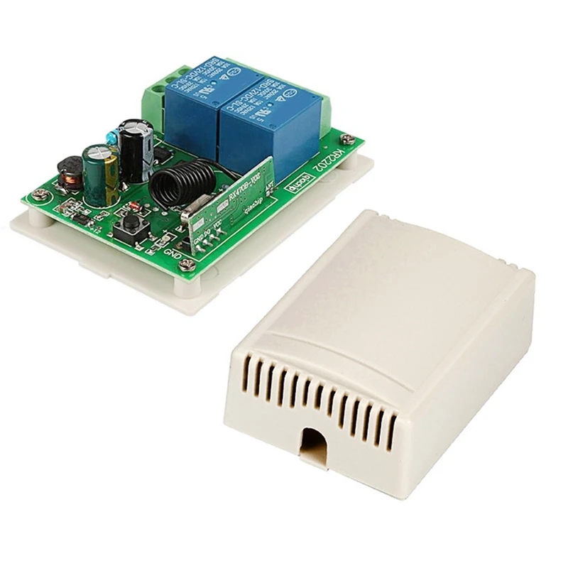 

220 В 2-сторонний переключатель вращающегося затвора для гаражной двери, беспроводной пульт дистанционного управления мотором, умное управл...