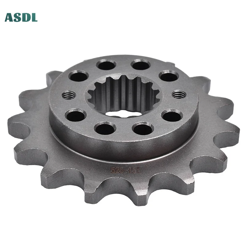 Передняя звездочка мотоцикла 525 15T 20CrMnTi для Ducati 795 796 916 Monster 937 950 Multistrad 2017-21 996 Sport