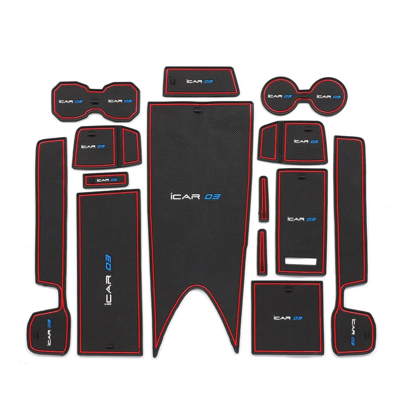 Для Chery Jaecoo 6 J6 ICAR 03 2024-2025 Автомобильная дверь центральная консоль ящик для