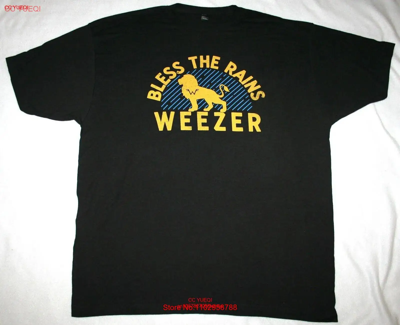 ФУТБОЛКА WEEZER 2018 Bless The Rains TOTO Africa Cover Song рок 3XL