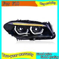car styling for bmw f10 f18 head lamps 2011 2017 535i 530i 525i 520i m5 all led headlights drl drl projector lens assembly