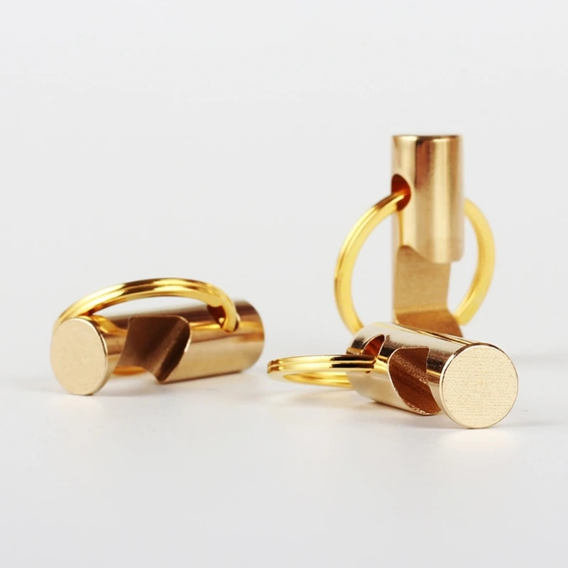 Латунная открывалка для пива классический прочный карманный брелок ключей