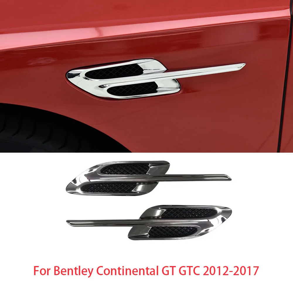 

3W3821273 3W3821274 Fender Air Vent Grill Cooling Air Grille For Bentley Continental GT GTC 2012-2017