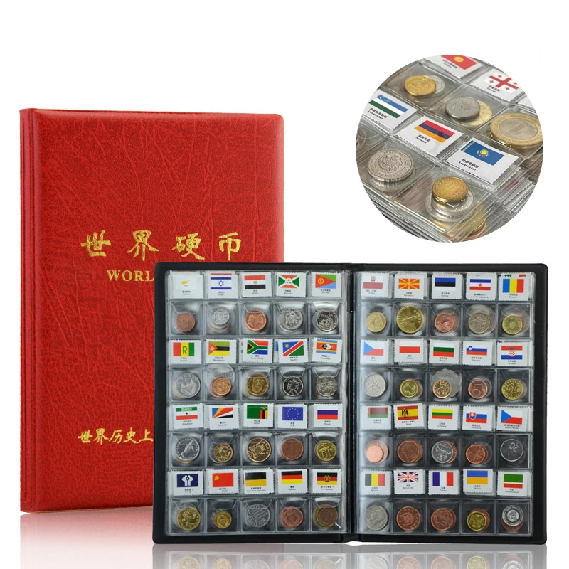 

World 60/120/180Pcs Coins Different Country Original Real Genuine Coin Collection Set Gift Countries Album Collectibles Souvenir