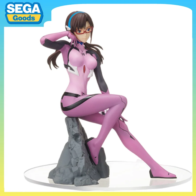 Оригинальная Аниме Фигурка Sega Neon Genesis Evangelion Eva Makinami Jingpin, декоративные игрушки ручной работы, подарок на день рождения