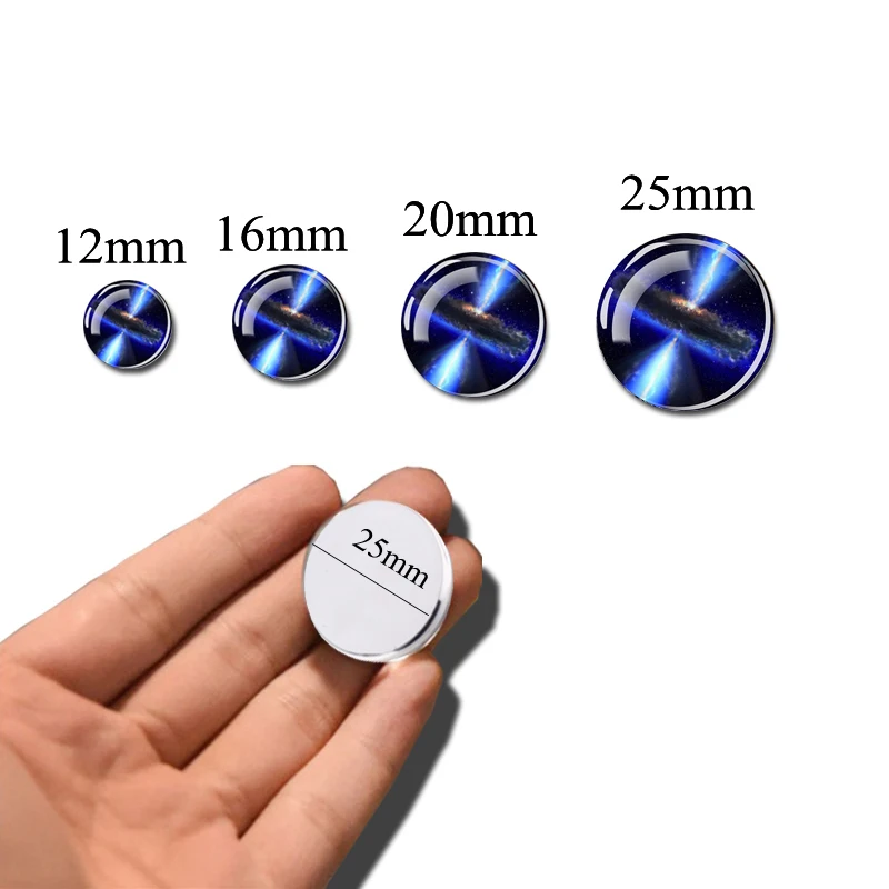 Рисунок 5 - стеклянный кабошон Вселенная Галактика