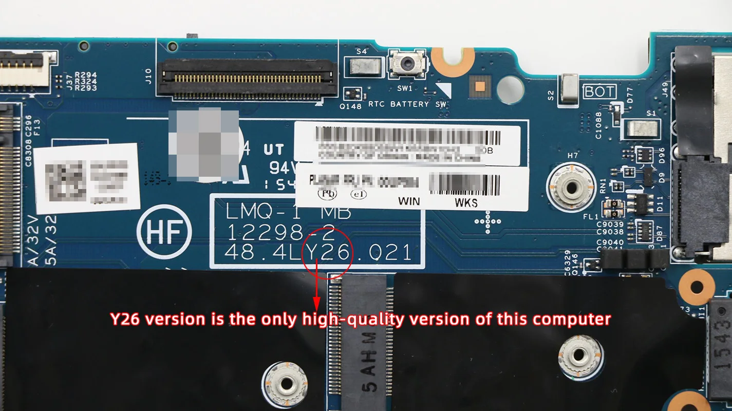 Новая модель 12298-2 для ноутбука Lenovo ThinkPad X1 карбоновая материнская плата 2-го
