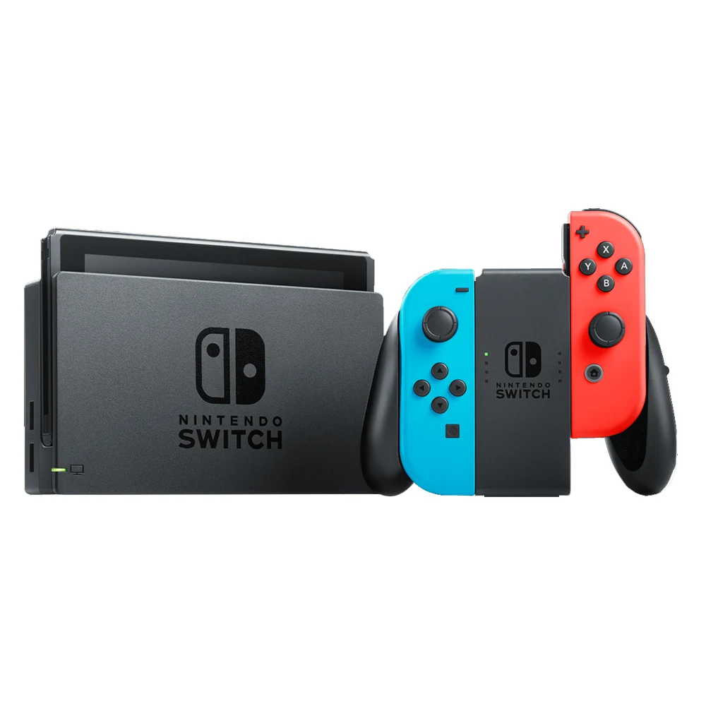 Игровая консоль Nintendo Switch V2 Version неоновый набор и серый сенсорный ЖК-экран 6 2 дюйма