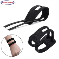 1pair2pcs portable adjustable thin sports yoga wrist band fitness sprain protection soft pain tfcc tear injury brace ulnar fix