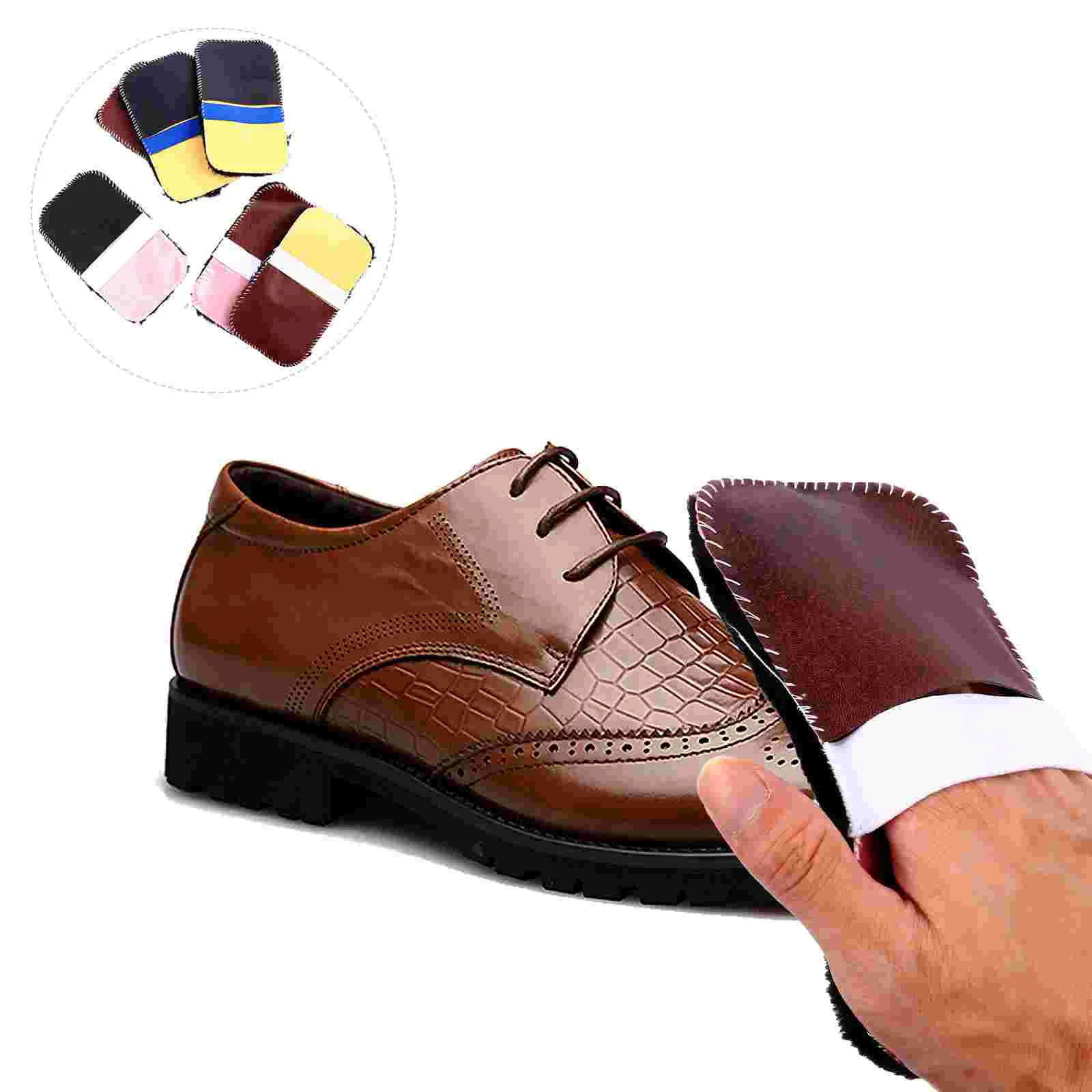 

Shoe Shoes Gloves Cleaning Polishing Brush Clothpolish Microfiber Shine Mitts Orangecar Silver Tool Wash House Mitt Suede