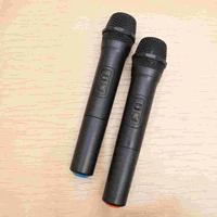 wireless microphone system dual cordless handheld microphone professional cordless microphone kit for studio karaoke